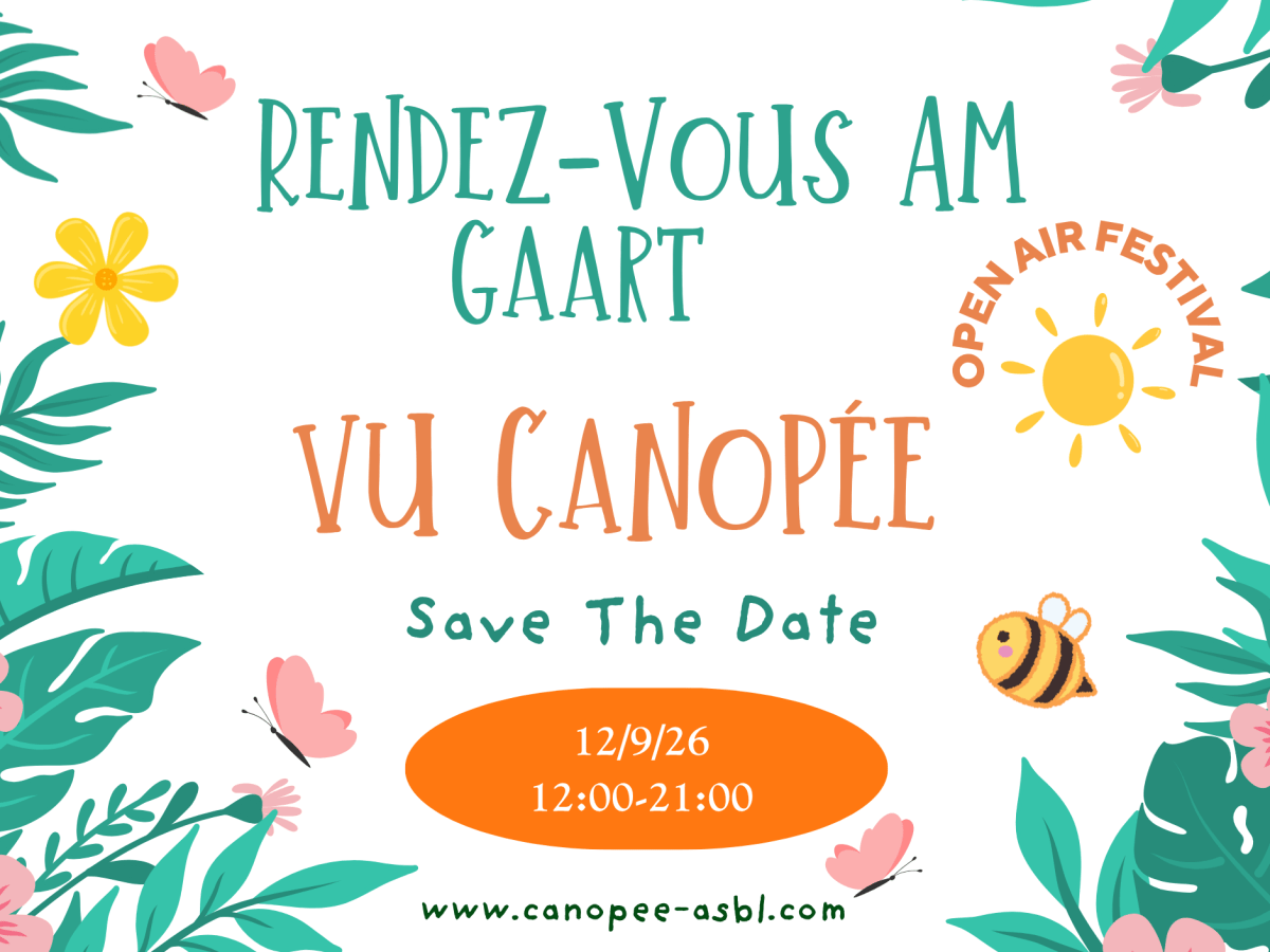 SAVE THE DATE 12/09 – RDV am Gaart vu&nbsp;Canopée
